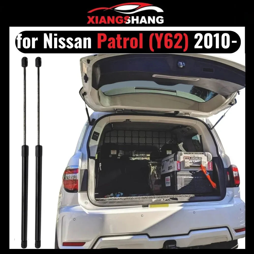Tailgate Lift Supports for Nissan Patrol Y62 SUV with Power Liftgate 2010-present Trunk Boot Gas Struts Springs Dampers