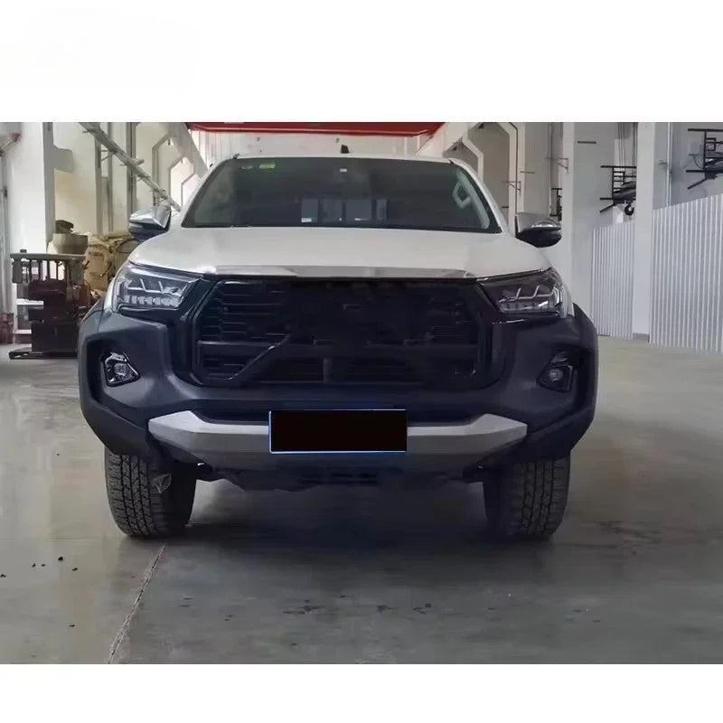 KLT High Quality Facelifts ABS Grille Black Body Kit GR Sport Conversion Car Bumper 2020-2022 Hilux Body Kit