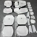 Luxury G-Wagon Full Set Leather Seat Cover Interior Wrapping Kit for  G Class W463 W464 W465 Custom Car Accessories