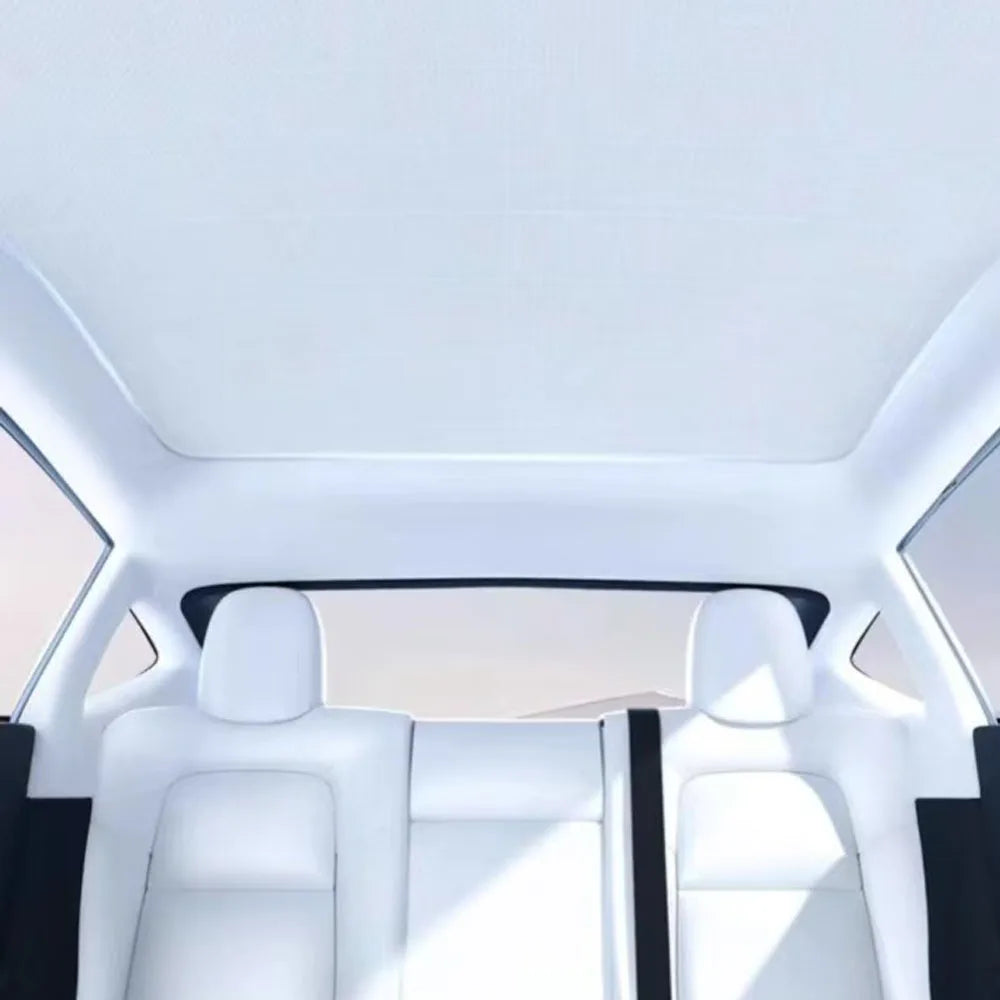 For JISHI Polestones 01 ROX 01 Electrostatic Adsorption Sunroof Heat Insulation Sunshade Curtain Rapid Cooling Car Roof Canopy