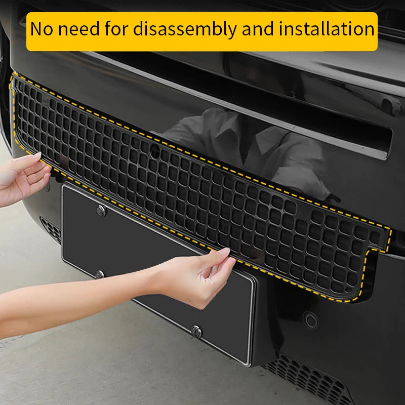 9-piece For Land Rover Defender 90 110 130 Water Tank Cover Racing Grid Protective Net Condenser lossless installation Accessory