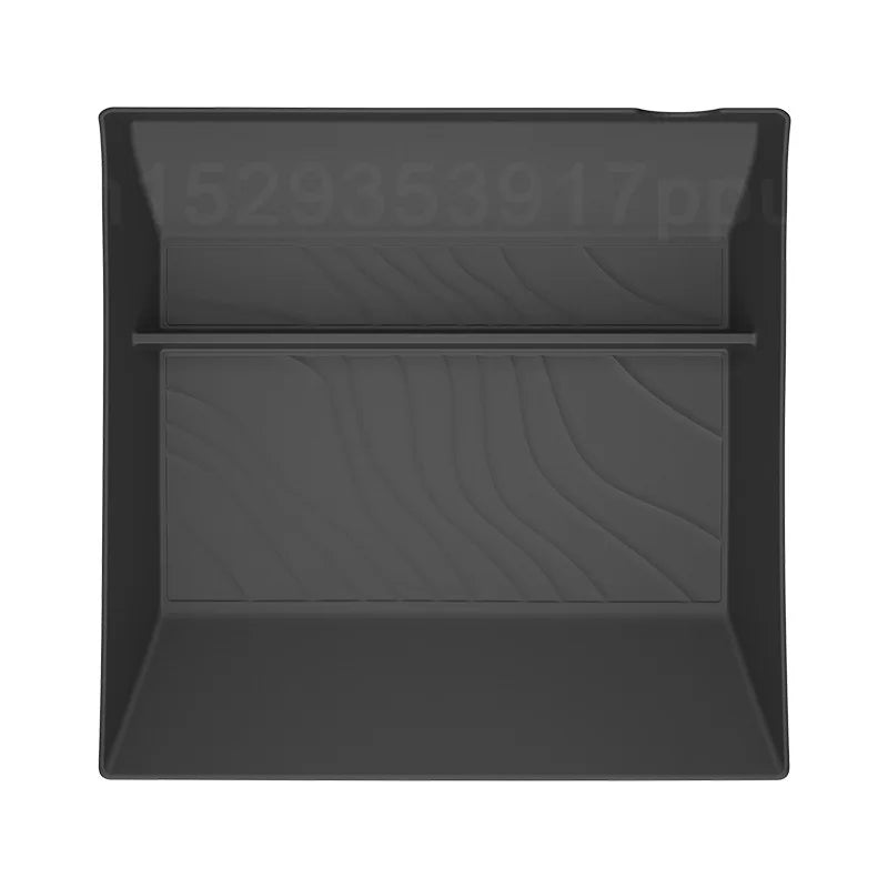 For Nissan Patrol Y63 Armada 2026 2025 Center Console Lower Storage Box TPE Anti Slip Organizer Tray Car Interior Accessories