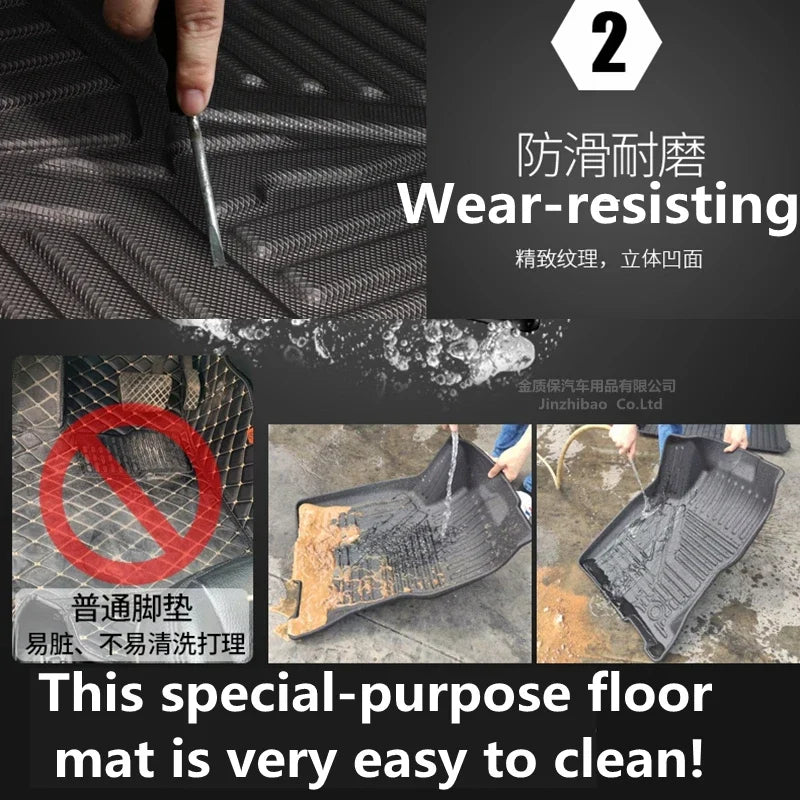 Use for 2025 new Nissan Patrol armada car carpet All-Weather mat Fit For Nissan Patrol Y63 custom waterproof floor mat Y63
