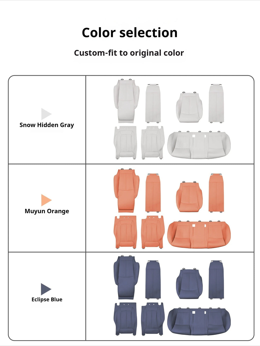 For BYD Ti7 Equation Leopard Titanium 7 Original Car Model All Inclusive Seat Cover All-season  Interior Modify Car Accessories
