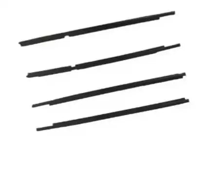 4 Pieces Black Moulding Window Door Belt Line for Nissan Patrol Y61 1995-2005 Weatherstrip Protect Rubber Seal 82820-VB000