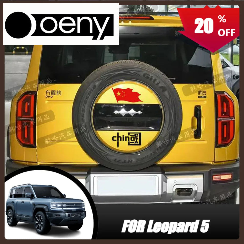 Fit for Suitable For2023-2025 BYD Formula Leopard 5 Trunk Personalized Chinese Character Label DMO 4.8S Logo Letter Label New Ac