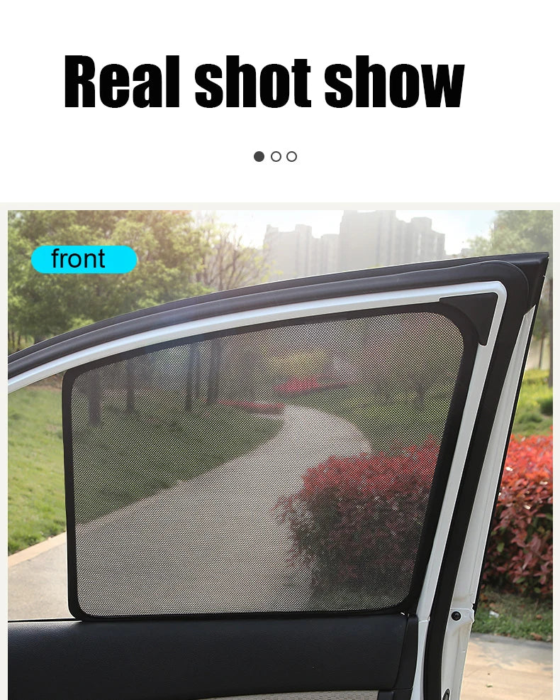 For Nissan PATROL Y62 2010-2025 Car Window SunShade UV Protection Auto Curtain Sun Shade Visor Net Mesh