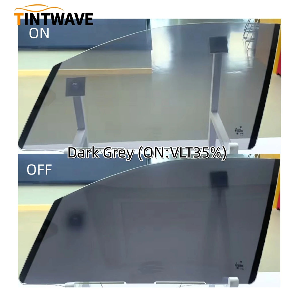 TINTWAVE Smart Tint Film VLT35 Switchable Privacy Window Tint Film Kit for Car Side Windows 2PCS / 4PCS