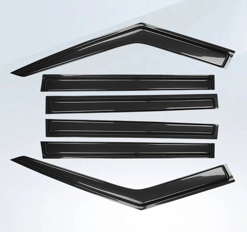 For BYD Ti7 FangChengBao Titanium 7 2026 2027 Widening and thickening waterproof rain eyebrows for car windows and rain barriers