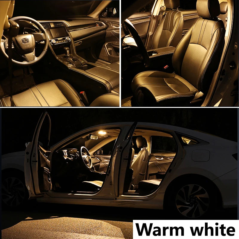LED Bulbs Interior Reading Dome Plate Light Kit For Nissan Patrol Y61 Y62 2000 - 2017 2018 2019 2020 2021 2022 2023 Accessories