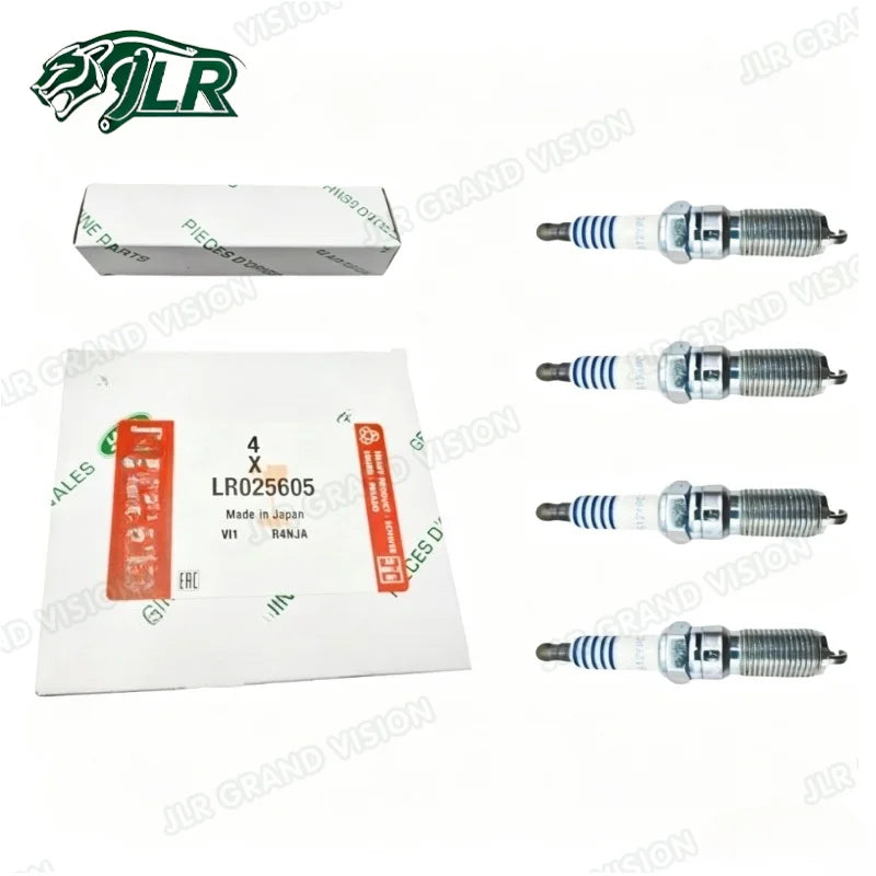 LR025605 Spark Plug Fit For Jaguar XE XF XJ Land Rover Discovery Freelander 2 Range Rover Evoque 2.0T 1PC / 4PCS / 6PCS
