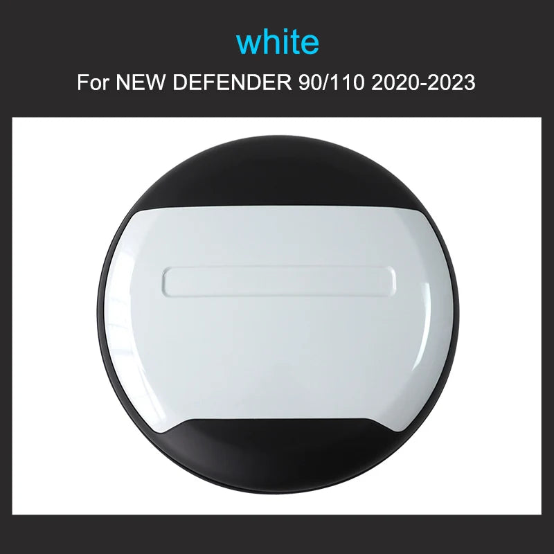 Spare Tire Cover Rear for Land Rover Defender 90 110 2020-2025 Trunk Spare Cover Wheel Cove Exterior Decoration Accessories