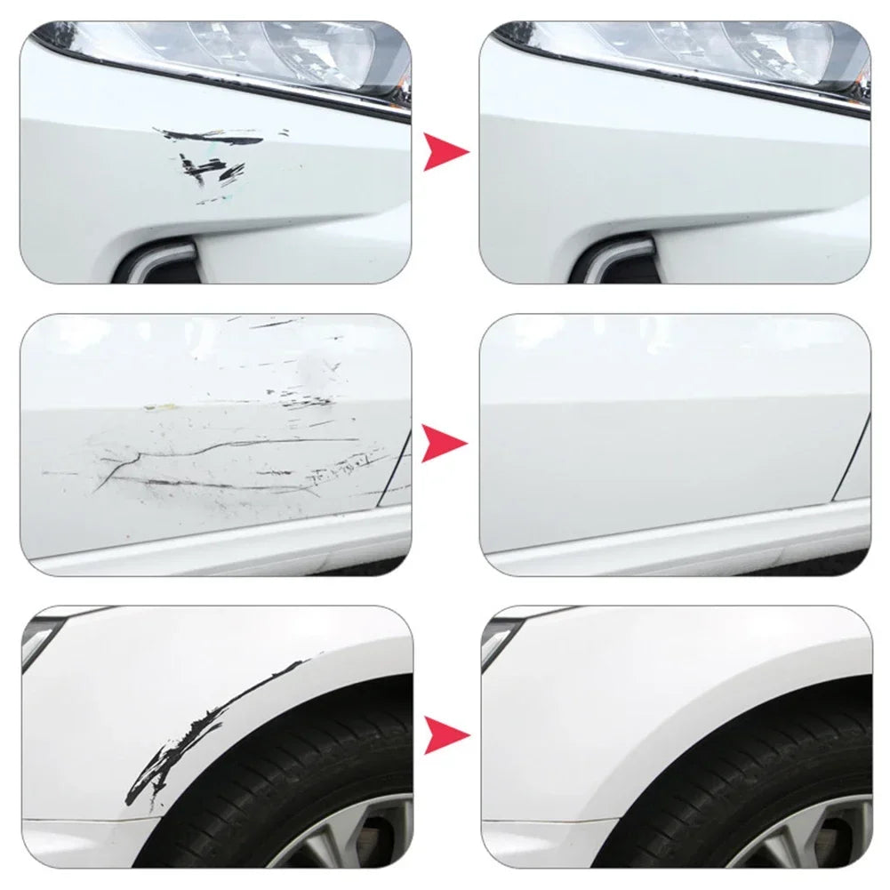 Car Paint Scratches Repair Pen Brush Waterproof Paint Marker Pen Car Tyre Tread Care Automotive Maintain Black White Red Silver