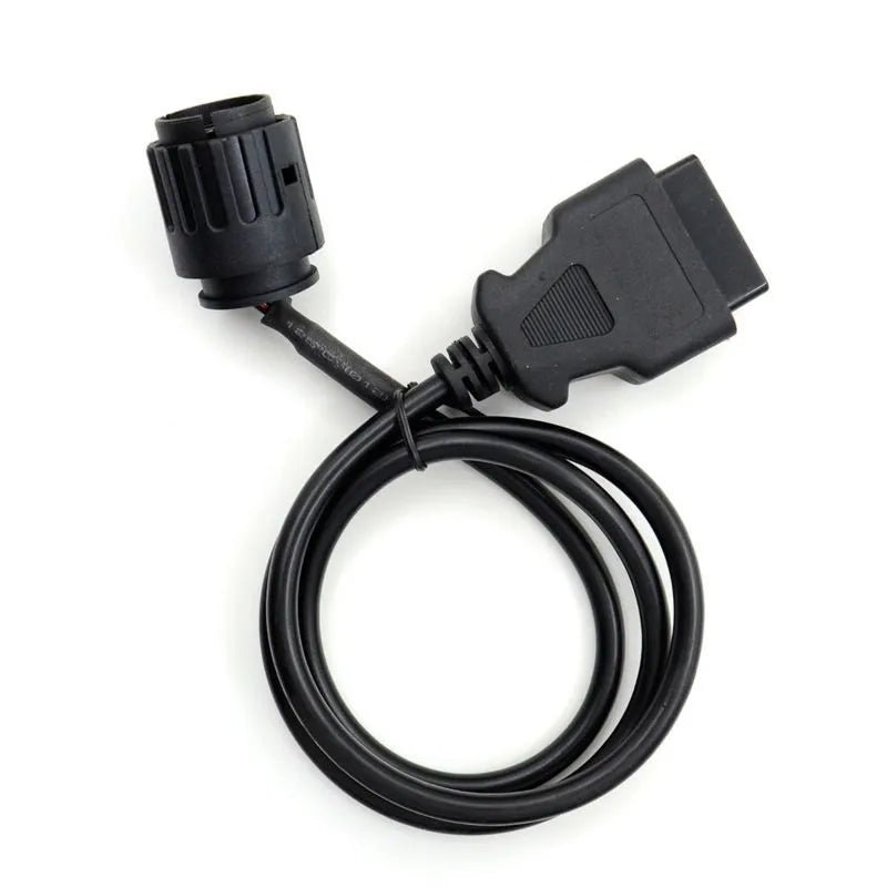 Motorcycles 10 Pin Adapter ICOM-D Cable 10Pin To 16Pin OBD2 Diagnostic Connector Motobikes OBD 2 Extension Cable