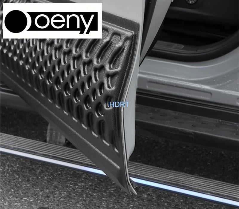 Fit For GWM Tank 300 2021 + Car Style Door Side Skirt Edge Kick Plate Anti Scratch Guard Body Trim Protector Decoration Accessor