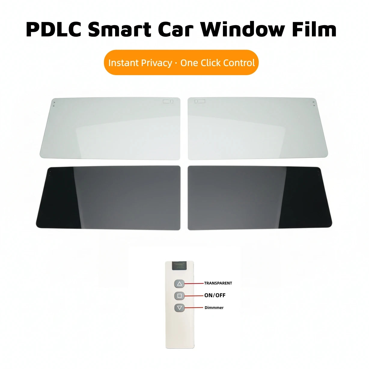 TINTWAVE Switchable Smart Tint Auto Window Dimming Film Heat UV Block Car Tint