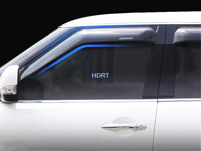 Car Styling Accessories Window Deflector Sun Visor Rain Gurad Awning Shelter Weather Shield For Nissan Patrol Y61 Y62 1997-2021