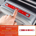 Car Center Console Gear Shift Button Sticker for BYD Leopard 7 Titanium 7 Modified Aluminum Alloy Button Stickers Upgrade Parts