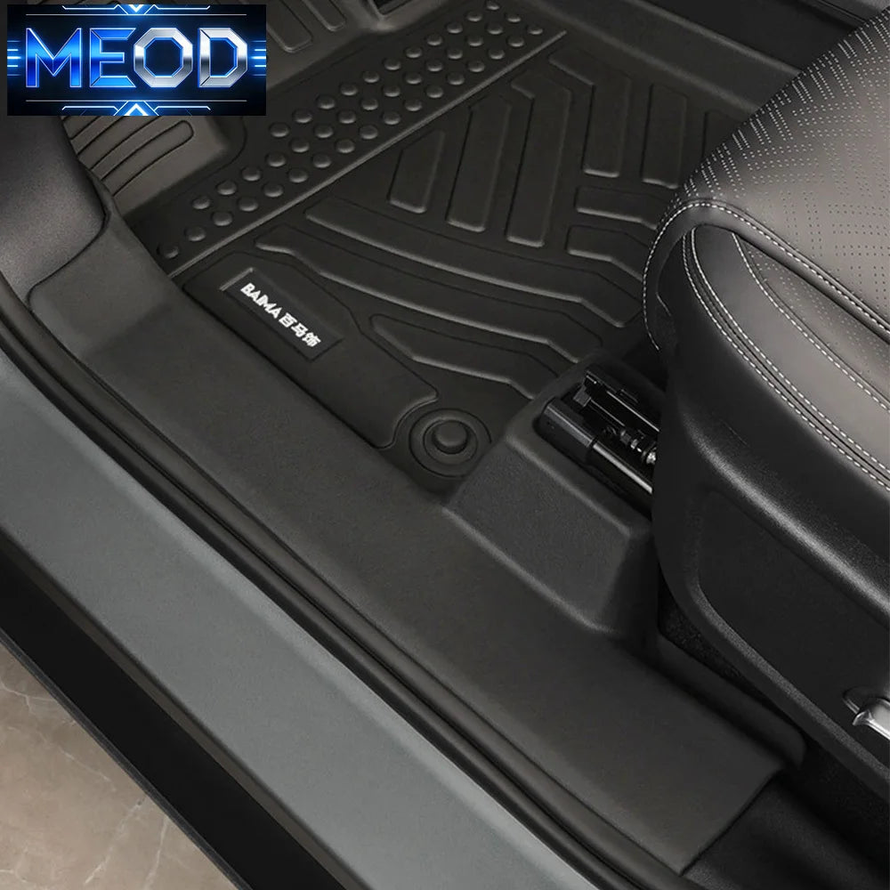New Suitable For BYD Leopard Titanium 7 Fully Enclosed Special Foot Pad modified TPE Single Layer Car Floor Mat