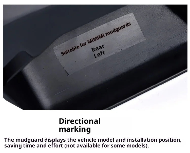 For BYD Equation Leopard Titanium Fangchengbao Tai 7 2025 Car Tire Fender Splash Guard Front and Rear Wheel Fender Auto Parts