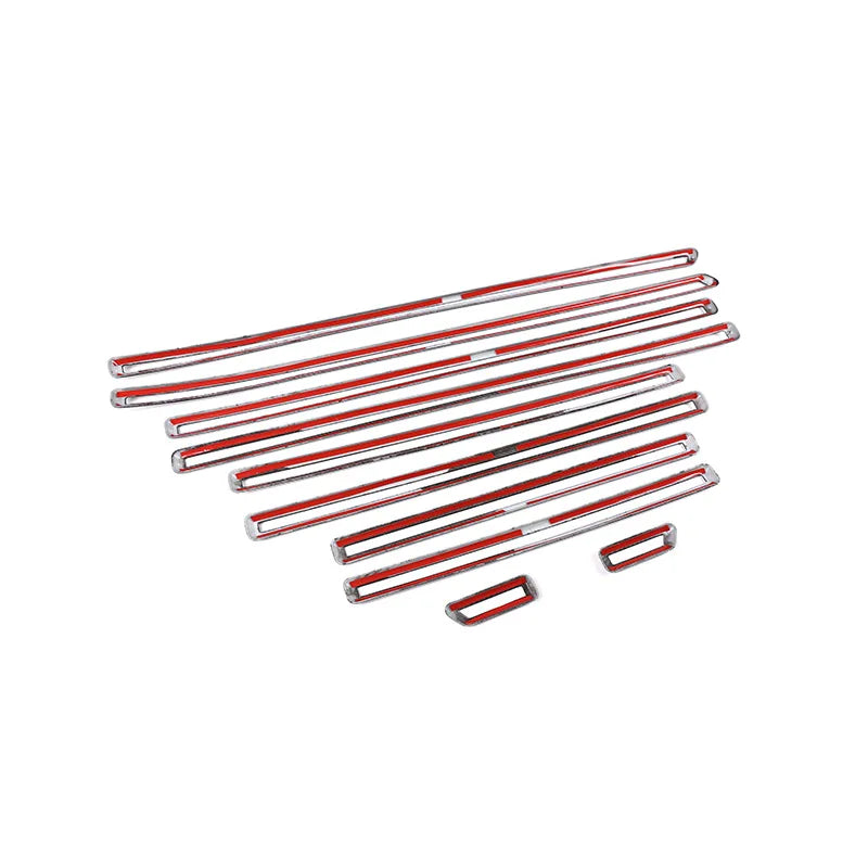 10 Pcs/Set ABS Car Side Door Body Molding Strips Cover Trim For Mercedes Benz G Class W464 2019-2025 Car Exterior Accessories