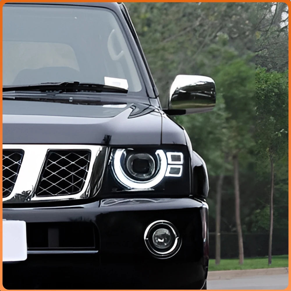 LED Auto Headlight Assembly For Nissan Patrol Y61 2005-2013 Upgrade Plug and Play Projector Lens Car Front lamps Accessories