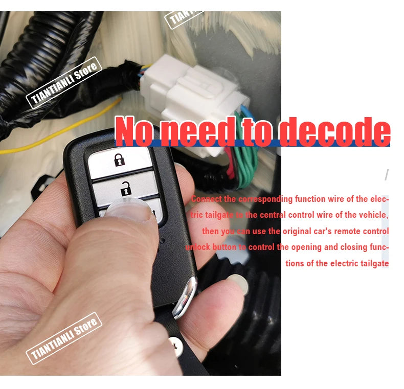 For Toyota Land Cruiser 200 Electric Tailgate Intelligent Automatic Suction Lock Luggage Modification Automotive Not Prado LC200