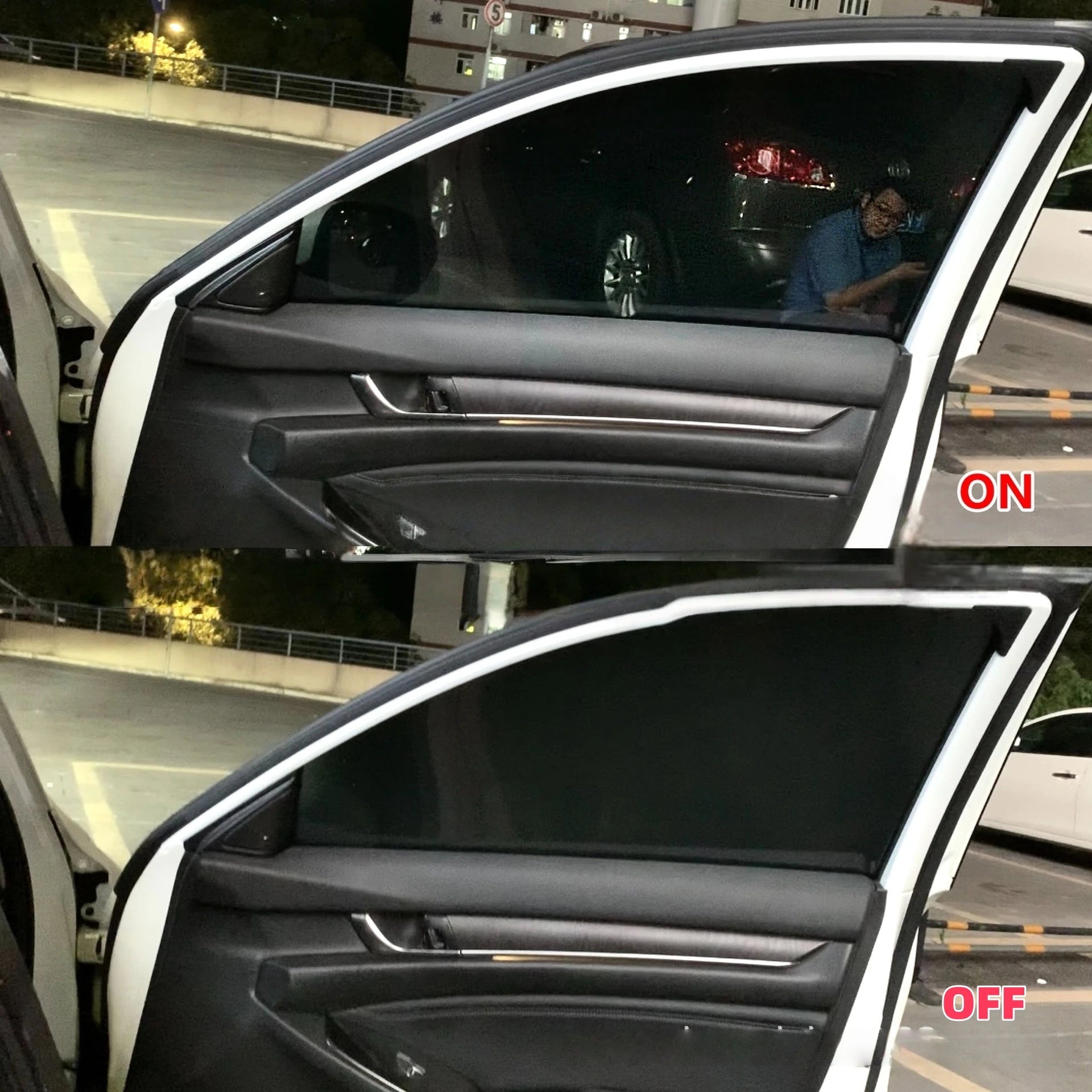 Deep Black Automotive Switchable Smart Tint Privacy Glass Dimming Car Tint With Remote Control