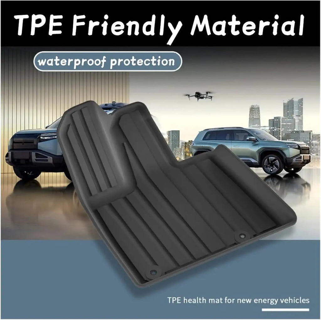 For Formula Leopard TAI 7 Leopard 7 2025-2026 TPE Floor Mats Trunk Mat All Weather SUV Car Accessories