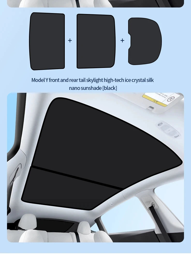 For BYD Denza B5 Formula Leopard 5 Suede Fabric Sunroof Sunshade, UV Protection Heat Insulation Electrostatic Adsorption