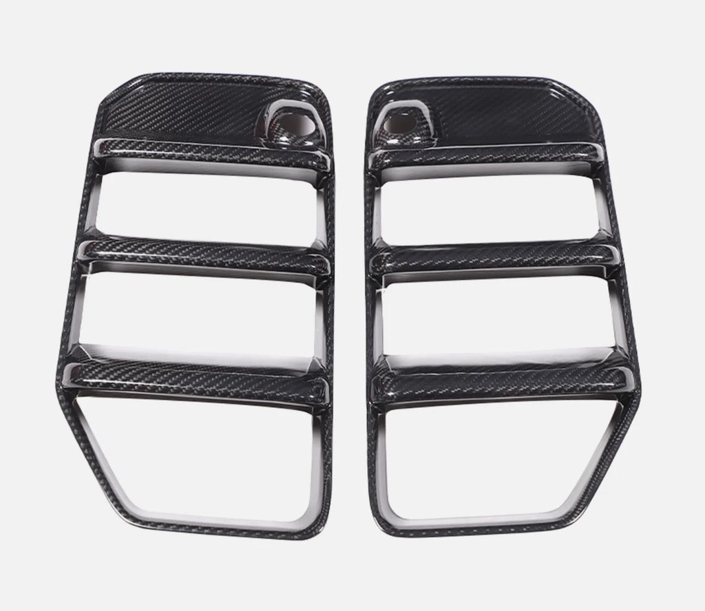 Real Carbon Fiber Front Bumper Side Air Intake Grille Fit For Mercedes-Benz G-Class W465 G63 2025+