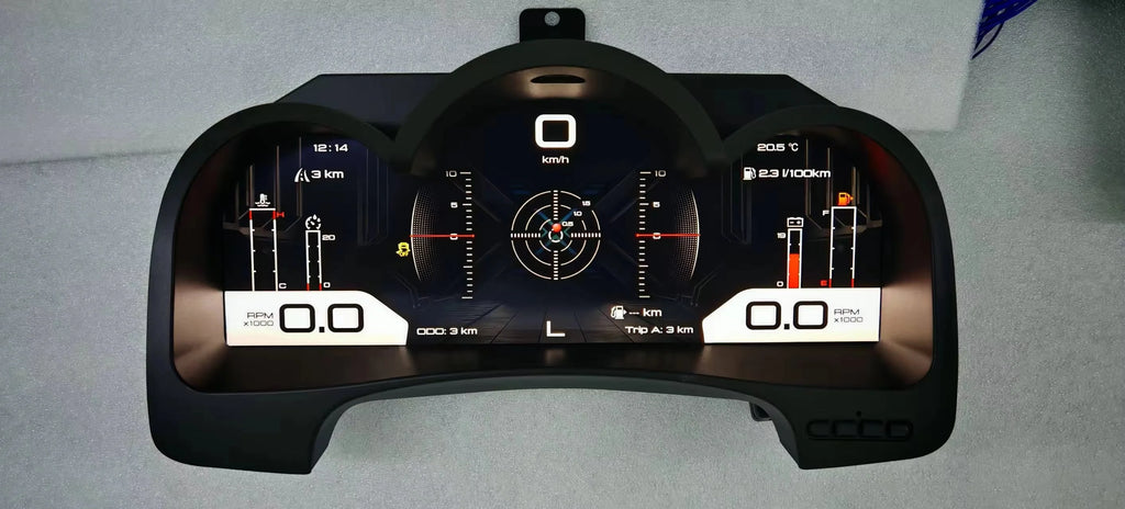 Digital Cluster For Toyota Hilux 2005 2007 2008 2009 2010 2011 2012 2013 Virtual Cockpit Speed Meter Car Dashboard Instrument