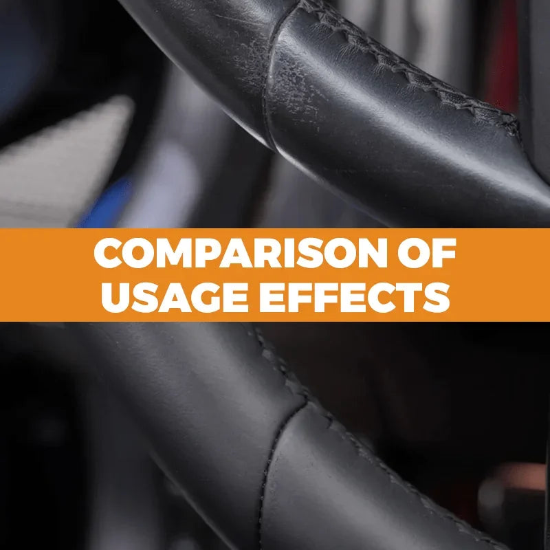 Imitation Leather Repair Paste for Steering Wheels and Car Seats - Restore Faded Imitation Leather, Repair Tears and Scratches.