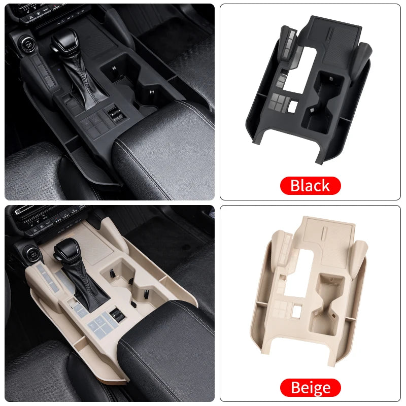For Toyota Land Cruiser Prado LC250 250 J250 2024-2026 Center Console Silicone Cover Anti-Scratch Anti-Dust Perfect Fit Interior