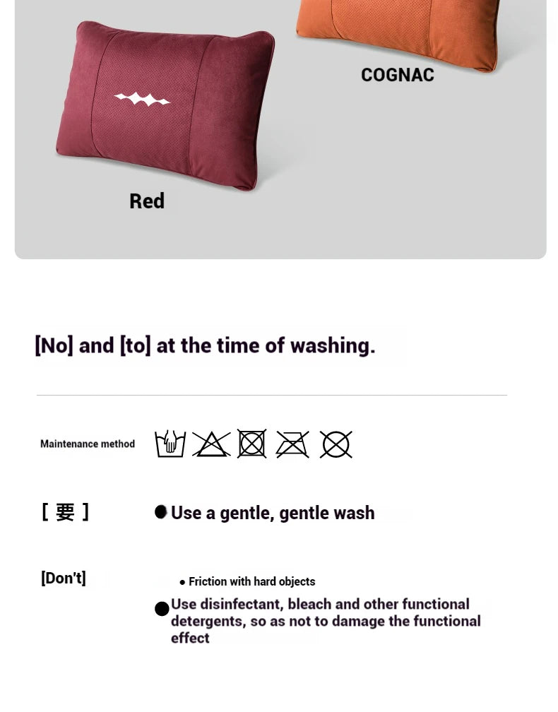 Suitable For Byd Equation Leopard 5/8 2024 2025 3 7 Car Neck Pillow Waist pillow Car Headrest Neck Support Seat Car Accessories