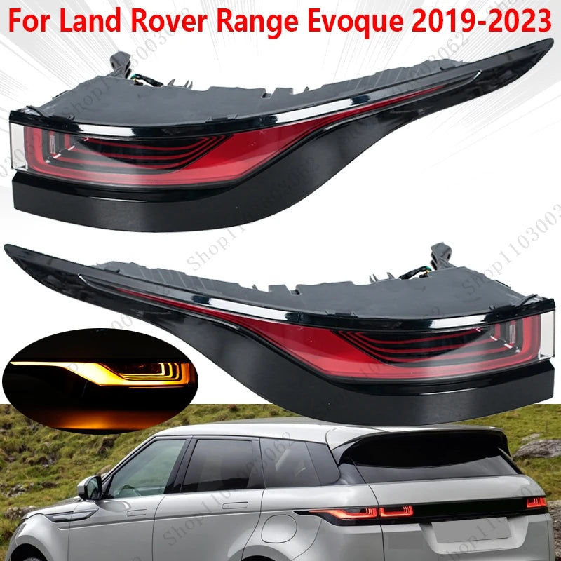 LED Tail Light Assembly Rear Brake Lamp Reversing Turn Lamp For Land Rover Range Rover Evoque 2019-2023 K8D213404BE K8D213405BE