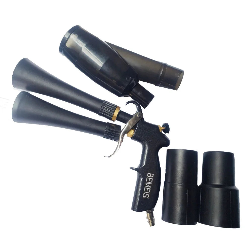Car Interior Detailing Air Blow Gun &vacunm Gun,Cleaning Gun Quickly Blasts Dirt and Dust from Surface Works with Air Compressor