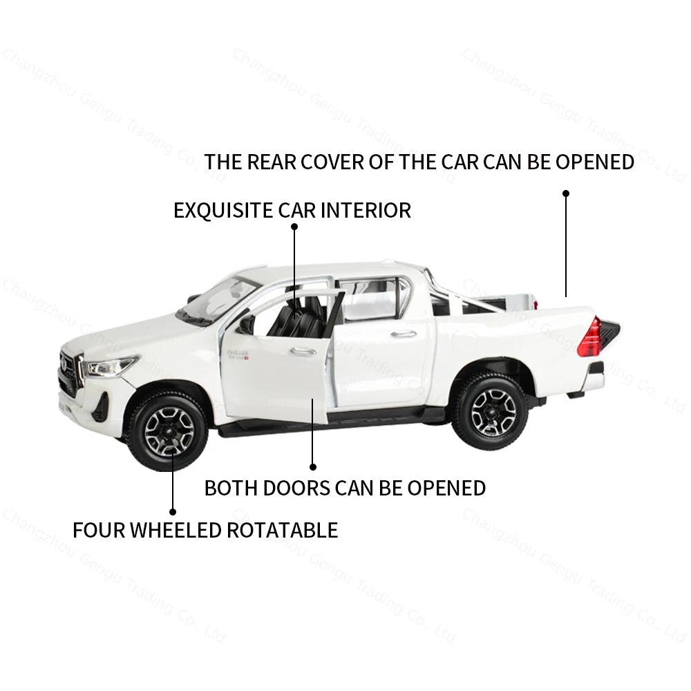 Maisto 1:27 Toyota Hilux Static Die Cast Vehicles Collectible Model Car Toys