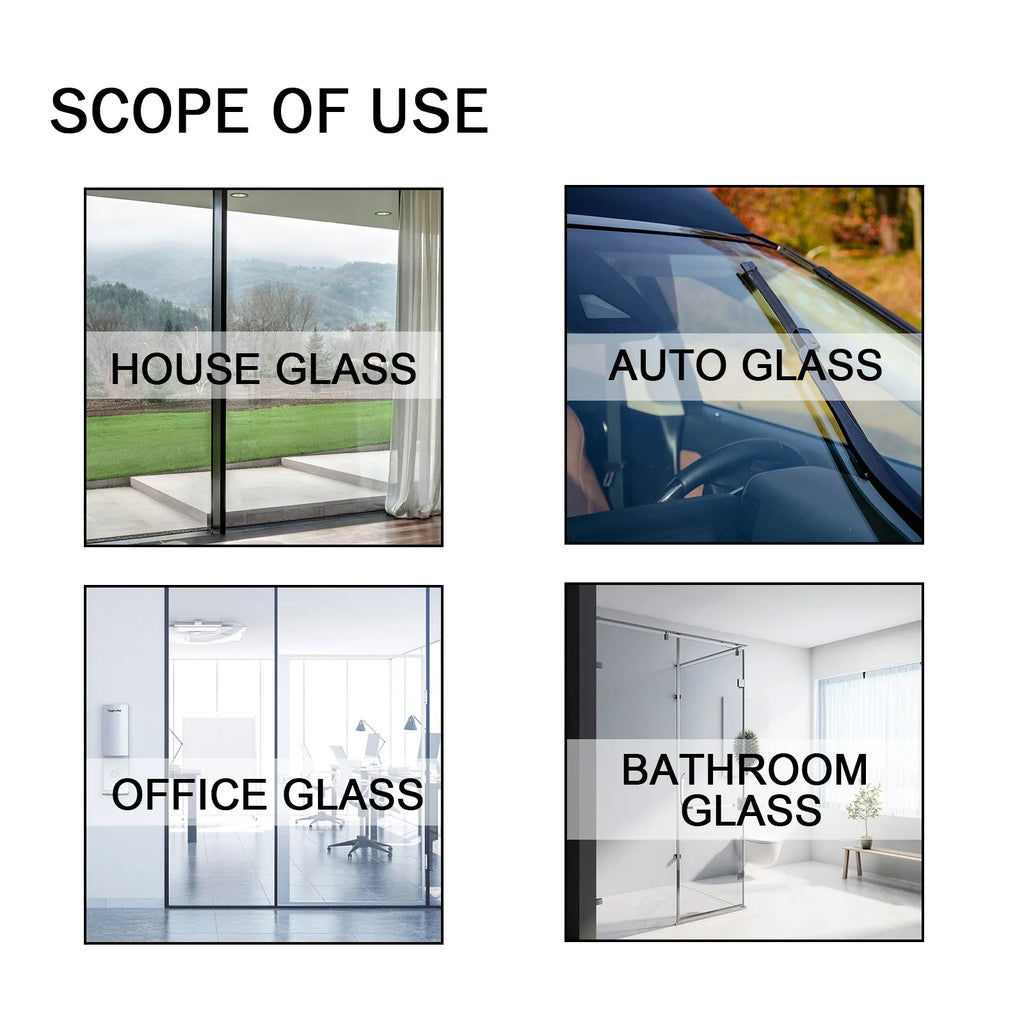 Anti Peeping Glass Cleaning Sponge Isolate Glass From Light Dedicated for Privacy Protection in Cars & Home Effective Anti-theft
