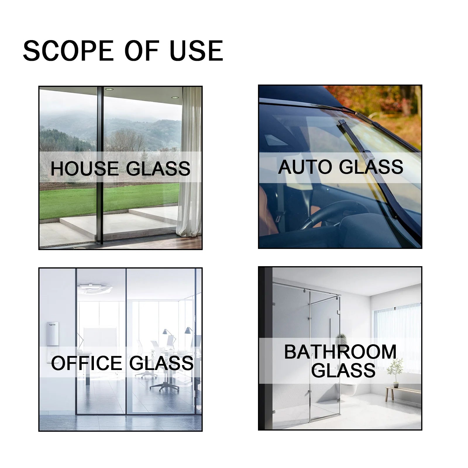 Anti Peeping Glass Cleaning Sponge Isolate Glass From Light Dedicated for Privacy Protection in Cars & Home Effective Anti-theft