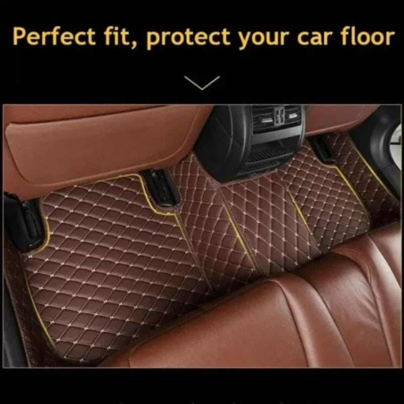 Custom For Nissan Patrol Y61 Y62 Y63 2012-2025-2026 Car Floor Mats Carpet Rugs Foot Pads Interior All-Weather Waterproof