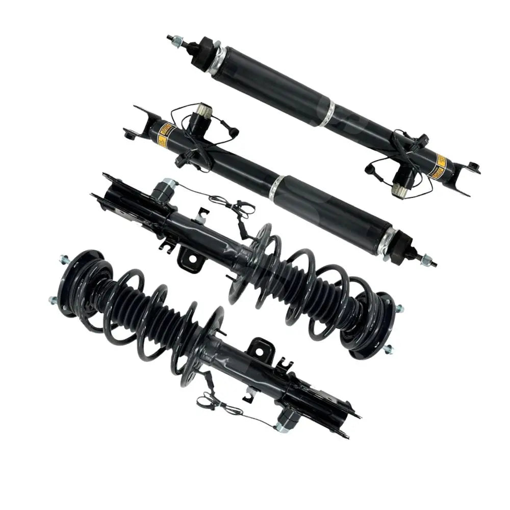 4PCs Front & Rear Shock Struts Assembly w/ Electronic Fit Lincoln MKS 2013-16