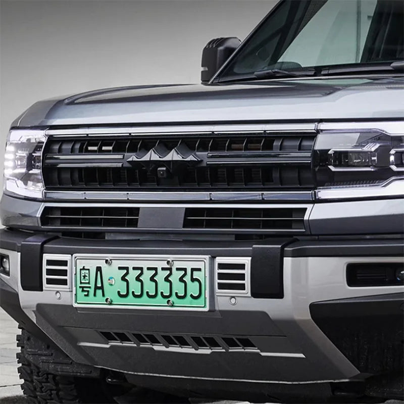 For Byd Equation Leopard 5/8 2024 2025 Car Black Badge Car Logo Front and Rear External Accessories
