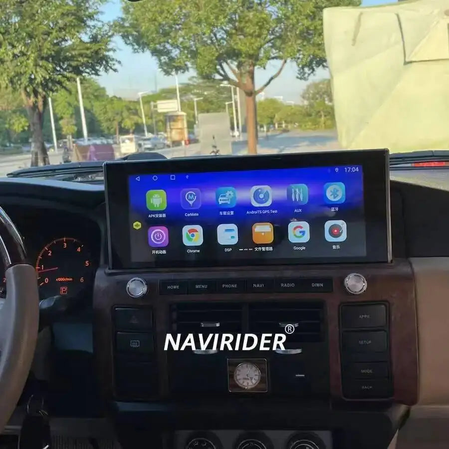 Car Video For Nissan Patrol V 5 Y61 2004 2005 2006 2007 - 2021 Multimedia Player Android 14 DSP Stereo Autoradio WIFI Head Unit