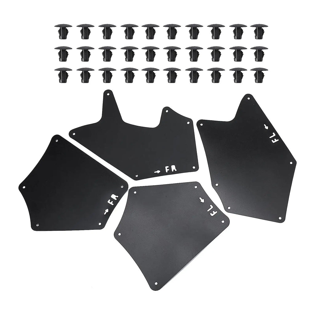 4x Mud Flaps Fender Liner Replacement Mudflaps for Toyota for tundra 2008-2021 Professional Sturdy Easy to Install Accessory