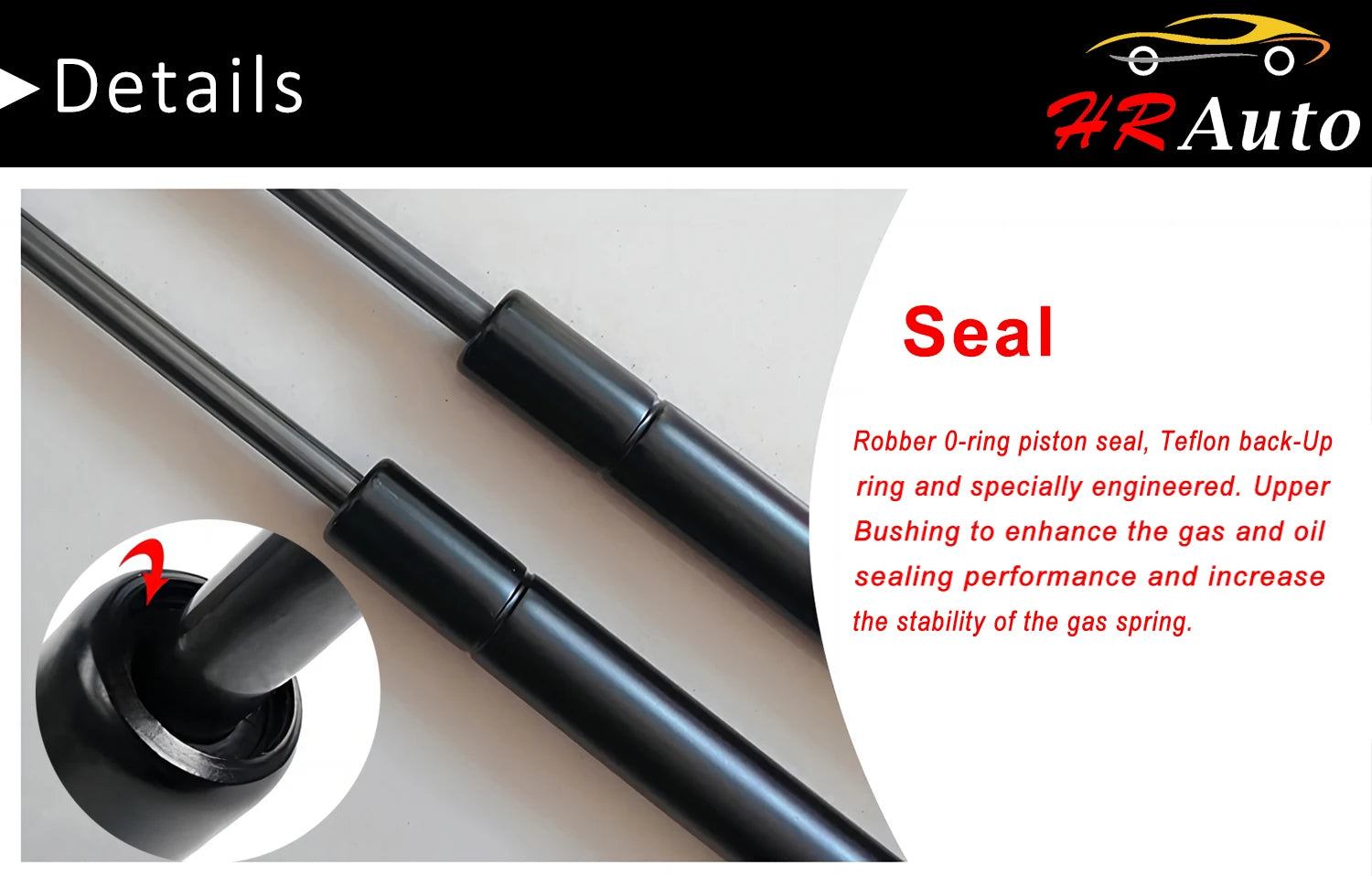 For Hilux/Hilux Revo 2015-2021 Lift Support Gas Struts Hood Bonnet Damper