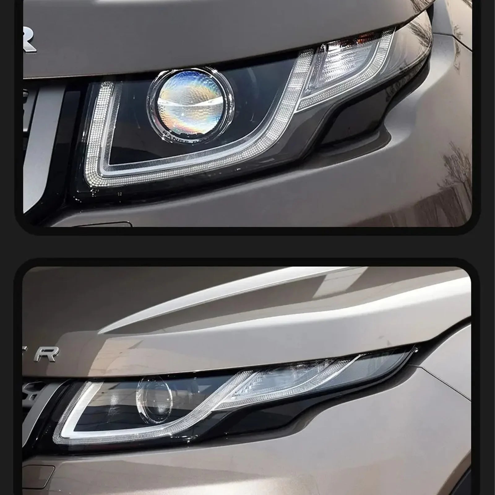 Car Headlights For Land Rover Evoque 2010-2019 LED Car Lamps Daytime Running Lights Dynamic Turn Signals Car Accessories