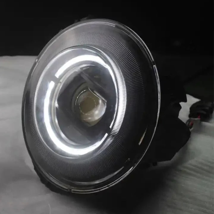 W464 Style Dynamic LED For Mercedes Benz G Class W463 G63 G550 G55 G500 Black Headlight Pair 2008-2018