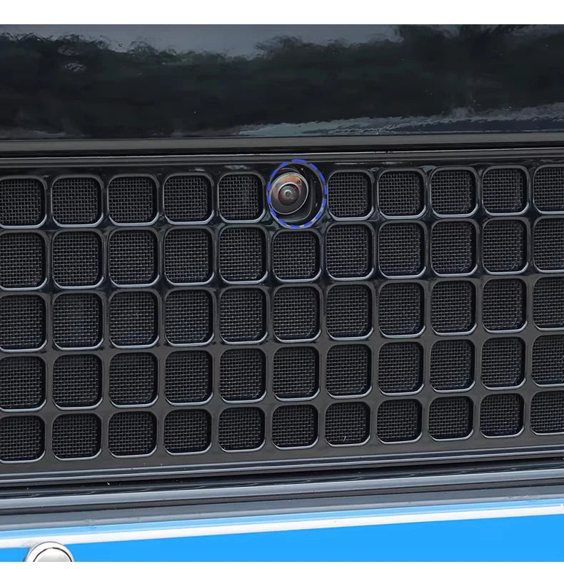 9-piece For Land Rover Defender 90 110 130 Water Tank Cover Racing Grid Protective Net Condenser lossless installation Accessory