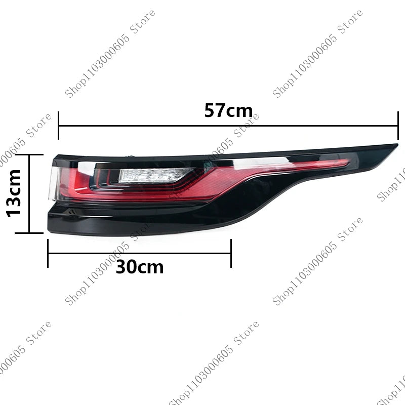 For Land Rover Range Rover Velar 2017-2023 Auto Parts LED Tail Light Assembly Turn Signal Brake Light Rear Bumper Light LR111106